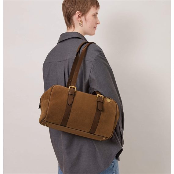 Mulberry Boston Vintage Oak Suede